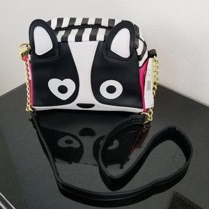 NWT Betsey Johnson Dog Crossbody Bag